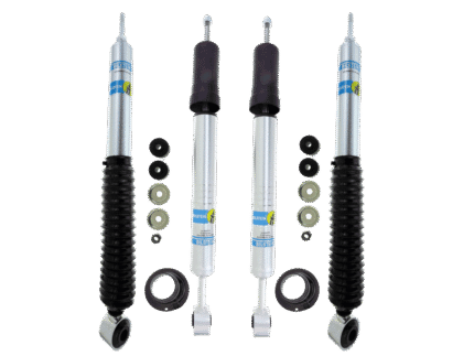 Bilstein 5100 0-2.5" Lift Adjustable Front Rear Shocks for 2003-2009 4Runner, FJ Cruiser