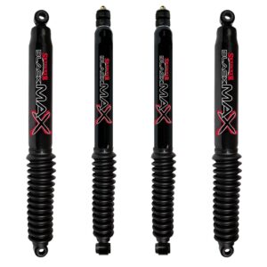 00-06 Chevy Tahoe 4WD 5-6" Fr 3-6" Rear Lift Skyjacker Black MAX Shocks