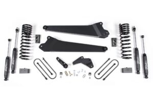 Zone Offroad 4" HD Replacement Radius Arms Lift Kit 2013-2017 Ram 3500 (GAS)