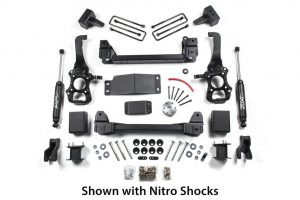 Zone Offroad 4" Strut Spacer Lift Kit 2015-2016 Ford F-150 4WD