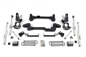 Zone Offroad 6" IFS Knuckle & Bracket Kit Lift Kit 2001-2010 Chevy/GMC 2WD