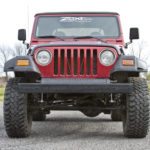 Zone Offroad 4.25" Coil Springs & leveling+Body Lift Kit 1997-2006 Jeep Wrangler TJ
