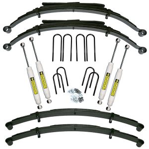 SuperLift 4" Lift Kit with Rear Springs for 1973-1991 Solid Axle Chevy/GMC 3/4 Ton Vehicles 4WD