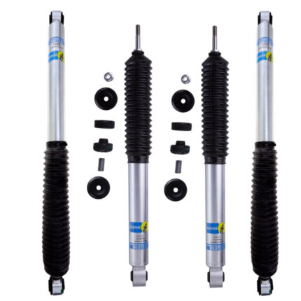 Bilstein 5100 2-2.5" Front and 0-1" Rear Lift Shocks 13-'17 RAM 3500 4WD
