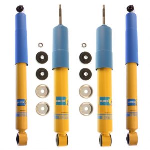 Bilstein 4600 Front & Rear Shocks for 99-'10 Chevy Silverado 3500 2WD