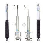 Bilstein 5100 0-2'' Front & 0-1'' Rear Lift Shocks for 15-’17 FORD F150 2WD