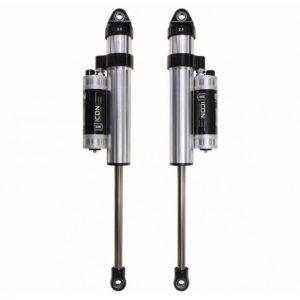 ICON 0-3" Lift Rear 2.5 Series Piggyback CDCV Shocks for 2004-2008 Ford F150 2WD