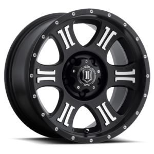 ICON SHIELD 20 Satin Black, Machined Finish