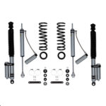 Bilstein 5162 2 Front 0-1 Rear Lift kit with Reservoirs for 2014-2025 Ram 2500 4WD GAS