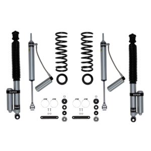 Bilstein 5162 2 Front 0-1 Rear Lift kit with Reservoirs for 2014-2025 Ram 2500 4WD GAS