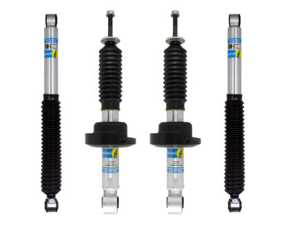 Bilstein 5100 0-2" Front, 0-1" Rear Lift Shocks for 2016-2020 Nissan Titan XD 5.0L