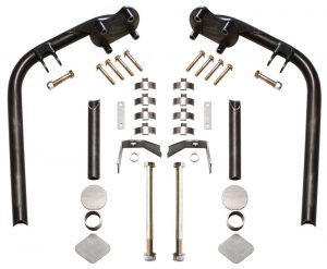 Total Chaos Dual Shock Hoops - Stock Length Control Arms For 2007-2020 Toyota Tundra