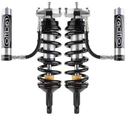Radflo 2.0 Body 0-3" Front Lift Reservoir Shocks for 2005-2014 Toyota Hilux