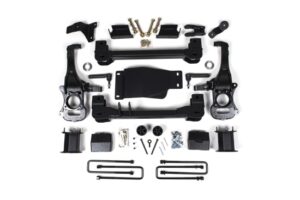 Zone Offroad 6" Radius Arm Lift Kit For 2017-2019 Ford F-250 SD 4WD Diesel (2-Leaf Rear Main Spring Pack)