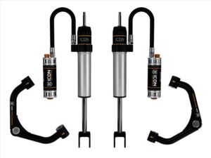 Icon 0-2" Lift CDCV Front Shocks w/ Tube UCA For 2020-2021 Chevy Silverado 3500HD