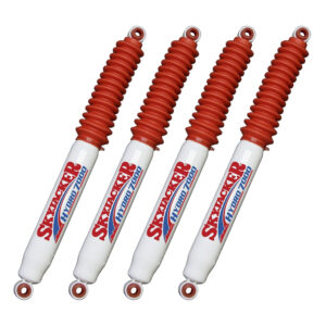 2011 Dodge Ram 3500 2WD Mega Cab 1-2.5" Front, 0-1" Rear Lift Skyjacker Shocks