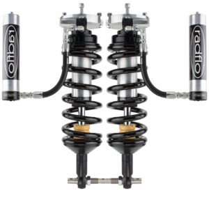 Radflo 2.5 Body 0-2" Front Lift Reservoir Shocks for 2011-2020 Dodge Ram 1500 4WD