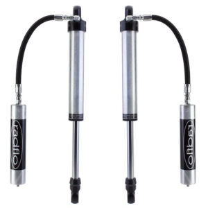 Radflo 2.5 Body 0-1" Rear Lift Reservoir Shocks for 2011-2020 Dodge Ram 1500 4WD