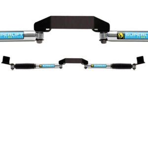 SuperLift/Bilstein Dual Steering Stabilizer Kit for 2011-2013 Dodge Ram 2500 4WD