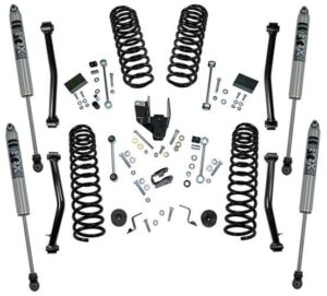 SuperLift 4" Dual Rate Coil Lift Kit 2018-2020 Jeep Wrangler Jl/Rubicon 2 Door FOX Shocks