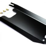 Jeep JK Transmission Skid Plate 07-18 Wrangler JK Manual Black Powdercoat EVO Manufacturing