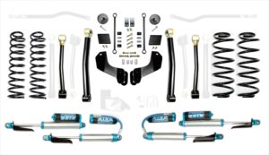 Jeep Wrangler JL 2.5 Inch Diesel Enforcer Overland Lift Stage 3 with EVO SPEC King 2.5 Inch Shocks with Adjusters EVO Manufacturing