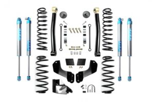 Jeep Wrangler JL 3.5 Inch Enforcer Overland Lift Stage 2 w/ EVO SPEC King 2.0 Shocks EVO Manufacturing