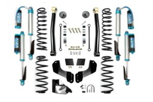Jeep JL 4.5 Inch Lift Kit 18-Pres Wrangler JL Enforcer Overland Lift Stage 2 with EVO SPEC King 2.5 Shocks EVO Mfg