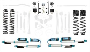 Jeep Gladiator JT Diesel 2.5 Inch Enforcer Lift Stage 1 w/ EVO SPEC King 2.5 Inch Shocks with Adjusters EVO Manufacturing