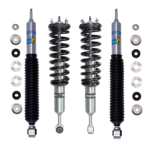 Bilstein 6112 0.75-2.5 Front Lift Assembled Coilovers with Rear 5100 Shock Options for 2007-2021 Toyota Tundra