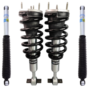 Bilstein 6112 Front Assembled 0.3-2.5" Coilovers with rear 5100 Shocks for 2019-2022 Chevy/GMC Sierra Silverado 1500 2WD/4WD