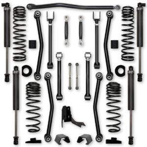 Gladiator 3.0 Inch Lift Kit For 20-Pres Jeep Gladiator Ultimate Adventure No Limits System Stage 1 Rock Krawler - JT30UANL-DS1