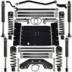 Rock Krawler TJ 3.5 Inch X Factor Stg 1 Long Arm Lift Kit w/ 2.25 RRD Shocks 03-06 Wrangler - TJ35XFLA-02S1