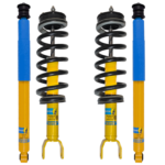 Bilstein 4600 Front Coilovers and Rear Shocks with OE Replacement Coils for 2019-2024 Ram 1500 4WD New Body
