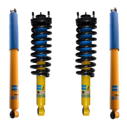 Bilstein 4600 Front Assembled Coilovers with OE Replacement Coils and Rear Shocks for 2015-2022 GMC Canyon