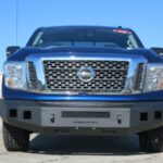 Steelcraft Fortis Front Bumper Fine Texture Black for 2017-2023 Nissan Titan Includes PRO-4X. - 71-14090 