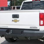 Steelcraft Fortis Rear Bumper Fine Texture Black 2014-2018 Chevy Silverado 1500 GMC Sierra 1500 2019 Silverado 1500 LD "Classic" Sierra 1500 Limited - 76-20420 