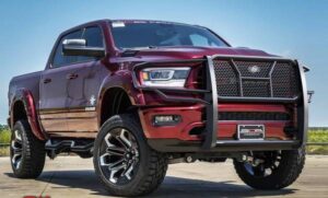 Steelcraft HD Grille Guard Semi-gloss Black for 2019-2023 Ram 1500 - 50-2270C 