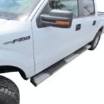 Steelcraft STX500 Running Boards Stainless Steel for 09-14 Ford F150 Super Crew Cab - 500-13807 