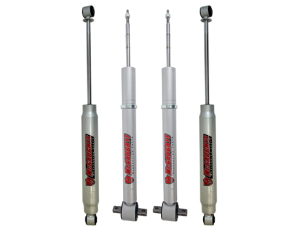 McGaughy's 7-9 Adjustable Lift Front Struts and 7-9 Rear Lift Shocks For 1999-2018 GMC Sierra 1500