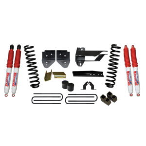 Skyjacker 4" Coils Lift Kit Hydro Shocks for 17-19 Ford F-350 Super Duty. - F17451K3-H