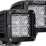 RIGID Diffused Surface Mount Black Pair D-Series Pro - 202513