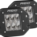 RIGID Driving Flush Mount Pair D-Series Pro - 512313