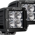RIGID Flood Surface Mount Black Pair D-Series Pro - 202113