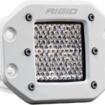RIGID Hybrid Diffused Flush Mount White Housing D-Series Pro - 611513