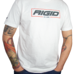 RIGID RIGID T Shirt Established 2006 Medium White - 1050