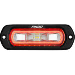 RIGID SR-L Series Marine Spreader Pod 2 Wire Flush Mount Black With Red Halo - 52202