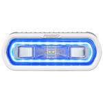 RIGID SR-L Series Marine Spreader Pod 2 Wire Surface Mount White With Blue Halo - 51101