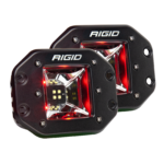 RIGID Scene Red Backlight Flush Mount Pair Radiance - 68212