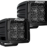 RIGID Spot Diffused Midnight Surface Mount Pair D-Series Pro - 202513BLK